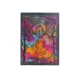 Arte de pared de algodón - Buda tranquilo | HogarLider