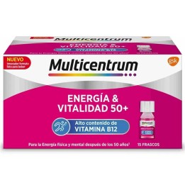 Multicentrum Energía Y Vitalidad 50+ 15x7ml | HogarLider