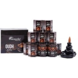 Paquete de 10 Incienso Masala Backflow - Oudh | HogarLider
