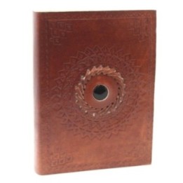 Cuaderno de cuero Onix Negro | HogarLider
