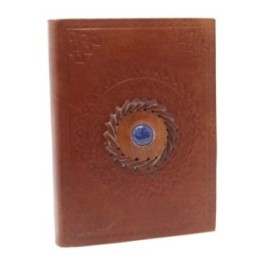 Cuaderno de cuero Lapizlazuli | HogarLider