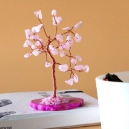 Árbol de piedras preciosas: Cuarzo… · AW-AGemT-03 | HogarLider