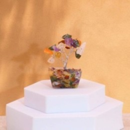 Mini árbol de piedras preciosas… · AW-MGemT-01 | HogarLider