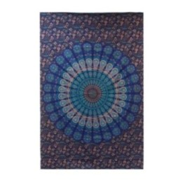 Colcha Individual de Algodón - Mandala Clásica | HogarLider
