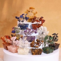 Mini árboles de piedras preciosas… · AW-MGemT-10 | HogarLider