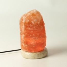 Lámpara de sal natural USB de calidad - 11,5 cm | HogarLider