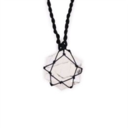 Colgante hexagonal de piedras… · AW-LGemP-06 | HogarLider
