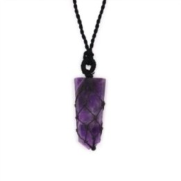 Colgante de punta plana con Piedras… · AW-LGemP-10 | HogarLider