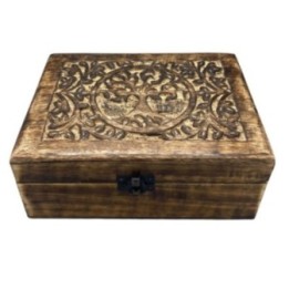 Caja de Recuerdos Grande de Madera… · AW-IMBox-10 | HogarLider