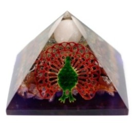 Lrg Organite Pirámide 70cm - Pavo… · AW-ORGN-13 | HogarLider