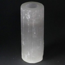 Candelabro Selenita cilindro- 20 cm | HogarLider