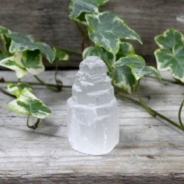 Torre de selenita natural - 5 cm | HogarLider
