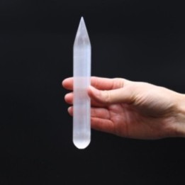 Varita de selenita - 16 cm (Ambos… · AW-SelW-02 | HogarLider