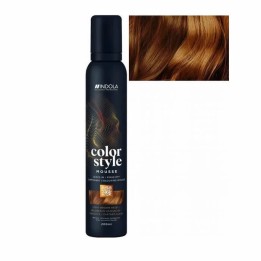 Indola Color Style Mousse Castaño Claro 200ml | HogarLider