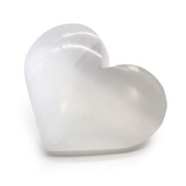 Corazón Selenita - 5-6 cm | HogarLider
