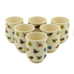 Tazas de te - Mariposa — Pack de 6 unidades | HogarLider