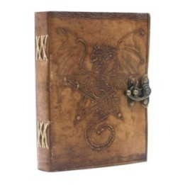 Leather Dragon Notebook (20x15 cm) | HogarLider