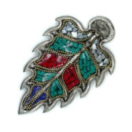 Porta-incienso Tibetano Hoja de Buda | HogarLider