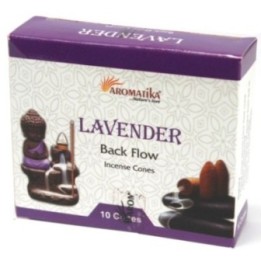 Conos de Incienso Reflujo Aromatika - Lavanda | HogarLider
