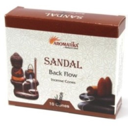 Conos de Incienso Reflujo Aromatika - Sándalo | HogarLider