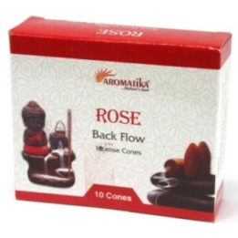 Conos de Incienso Reflujo Aromatika - Rosa | HogarLider