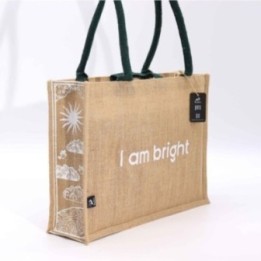 Bolsa Grande de Yute Hop Hare - Soy Brillante | HogarLider