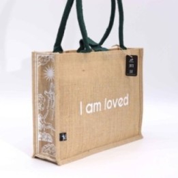Bolsa Grande de Yute Hop Hare - Soy Amada | HogarLider