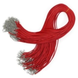 Cordones para accesorios - 2mm x 55cm - Rojo 105 | HogarLider