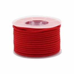 Rollo de cordon rojo para accesorios - 3mm x 17m | HogarLider