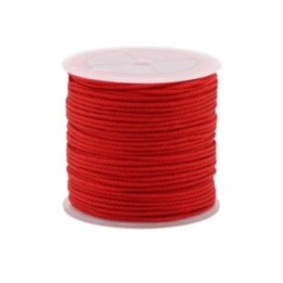 Rollo de cordn rojo para accesorios - 2mm x 25m | HogarLider