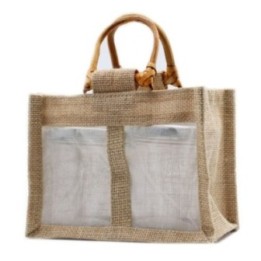 Bolsa de Regalo con Ventana de Yute… · AW-JCGB-02 | HogarLider