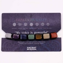 Pulseras de chakras - Piedras pulidas | HogarLider