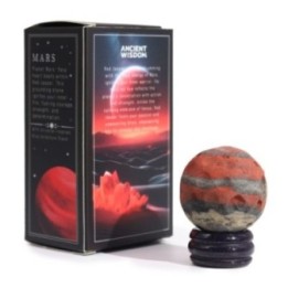 1x Planeta de Jaspe Rojo con… · AW-GemPL-03 | HogarLider