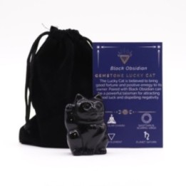 Gema Gato de la Suerte - Obsidiana… · AW-GemF-53 | HogarLider