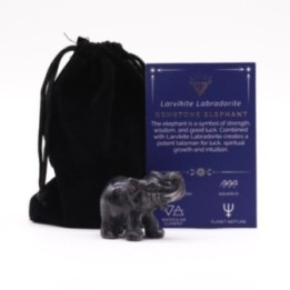 Piedra preciosa Elefante de la… · AW-GemF-58 | HogarLider
