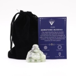 Gema Buda Pequeño - Jade 35x40x23mm | HogarLider
