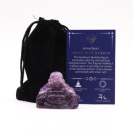 Gema Buda Grande - Amatista 50x40x20mm | HogarLider