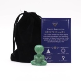 Gema Alien - Aventurina verde 40x30x15mm | HogarLider