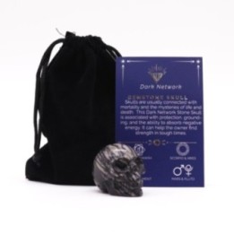 Calavera Pequeña de Piedra Preciosa… · AW-GemF-37A | HogarLider