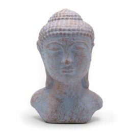 Cabeza de Buda Tranquilidad - Cobre Azul | HogarLider