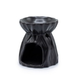 Quemador de Aceite Geométrico - Negro | HogarLider