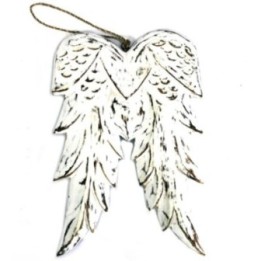 Doble alas de ángel hechas a mano - 31cm | HogarLider