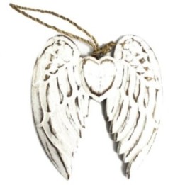 Doble alas de ángel y corazón hecho… · AW-AWL-05 | HogarLider