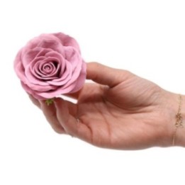 Flor de jabón artesanal - Vintage Rose - Malva | HogarLider