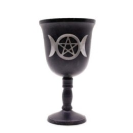 Copa Ritual de Hierro - Triple Luna - 20x11cm | HogarLider