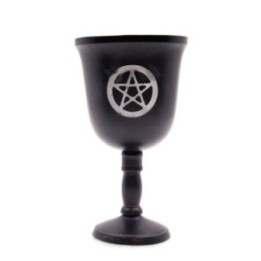 Cáliz ritual de hierro - Pentágono - 20x11cm | HogarLider