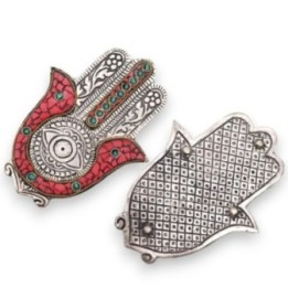 Porta-incienso Hamsa Rojo y Verde… · AW-PAIH-15 | HogarLider