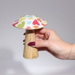 Seta pequeña - 10cm - Patrón de… · AW-WMush-01 | HogarLider