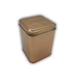 Lata cuadrada 6,5x6,5x9 cm con tapas | HogarLider