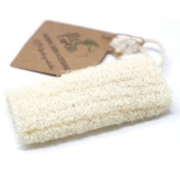 Natural Loofah Scrub on Rope - 5" - 12.7 cm | HogarLider